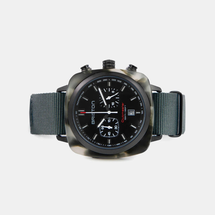 Briston Clubmaster Sport 18142.PBAM.GTS.3.NG Black Dial Men&
