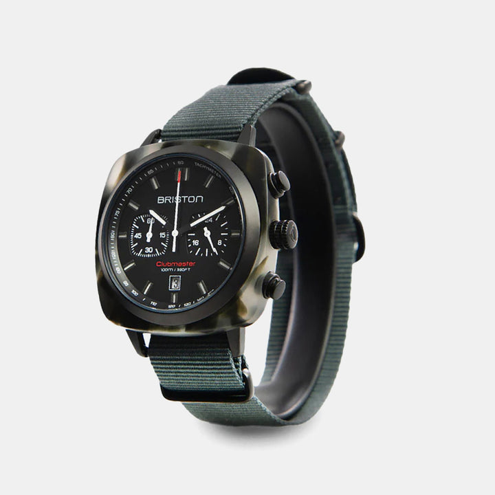 Briston Clubmaster Sport 18142.PBAM.GTS.3.NG Black Dial Men&