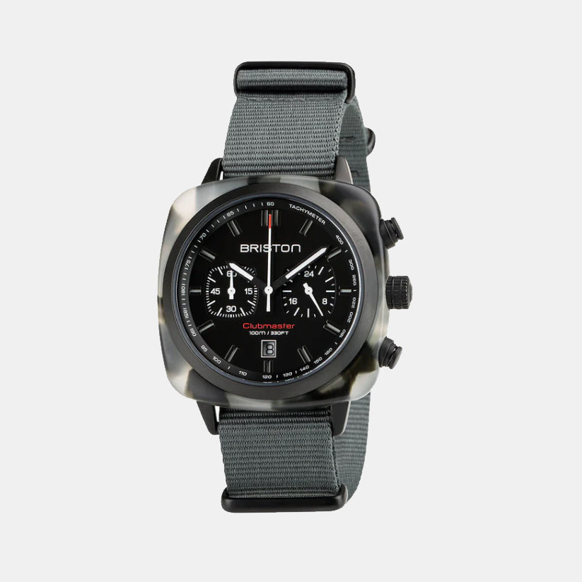 Briston Clubmaster Sport 18142.PBAM.GTS.3.NG Black Dial Men&