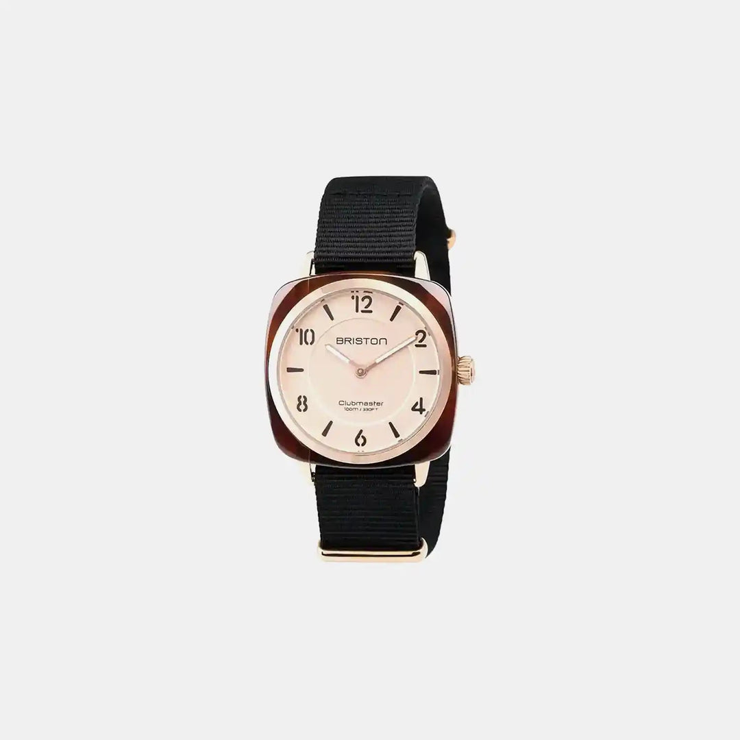 Briston Clubmaster Chic 18536.PRA.T.6.NB Rose Gold Dial Unisex Watch