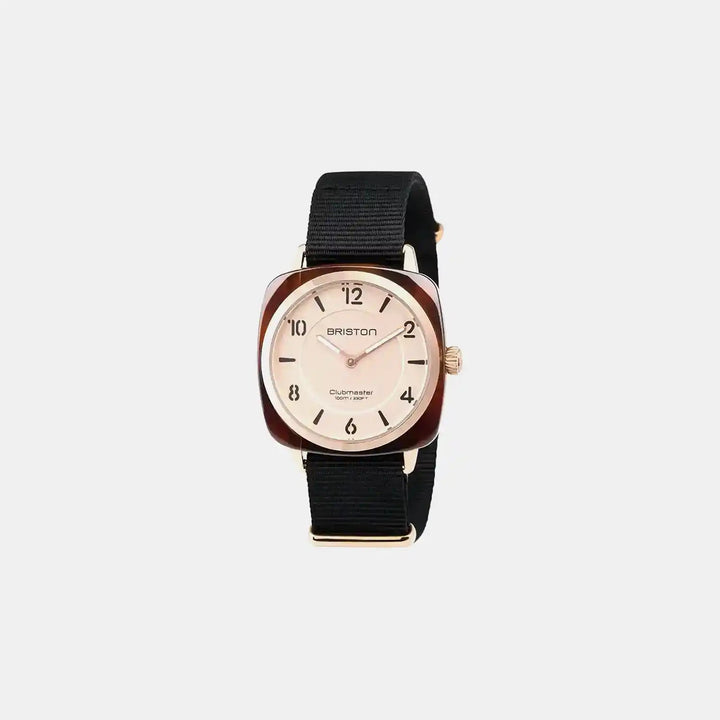 Briston Clubmaster Chic 18536.PRA.T.6.NB Rose Gold Dial Unisex Watch