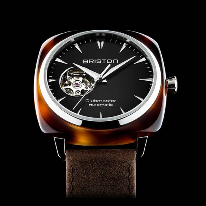 Briston Clubmaster Iconic 18740.SA.TI.1.LVC Black Dial Men&