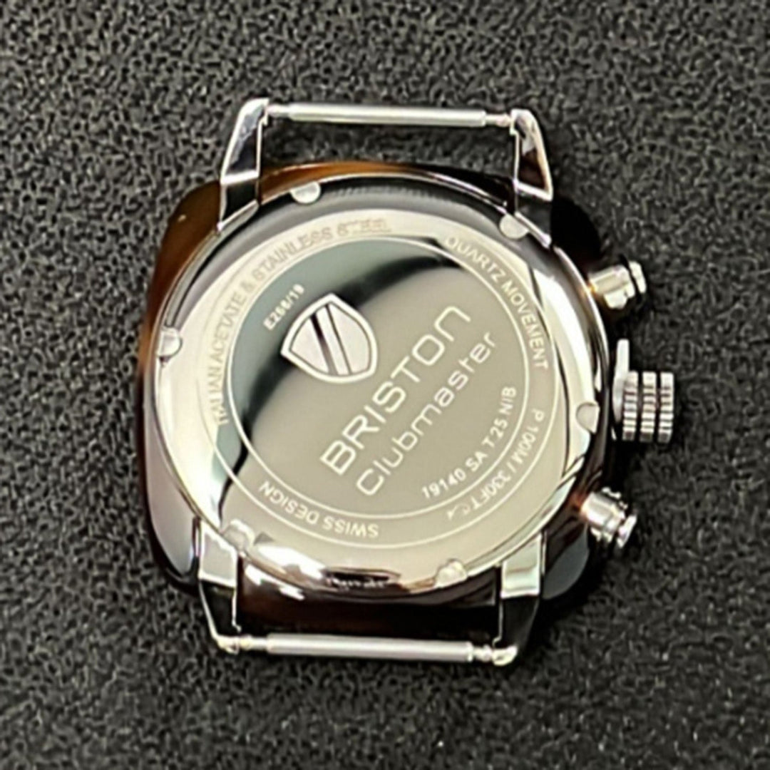 Briston Clubmaster Classic 19140.SA.T.30.NT Taupe Dial Chronograph Men&