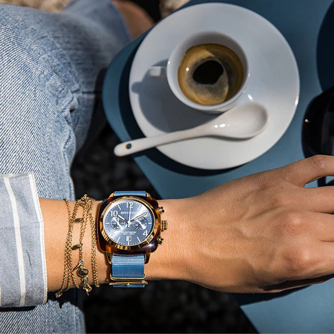 Briston Clubmaster Classic 19140.PYA.T.25.NIB Blue Dial Unisex Watch