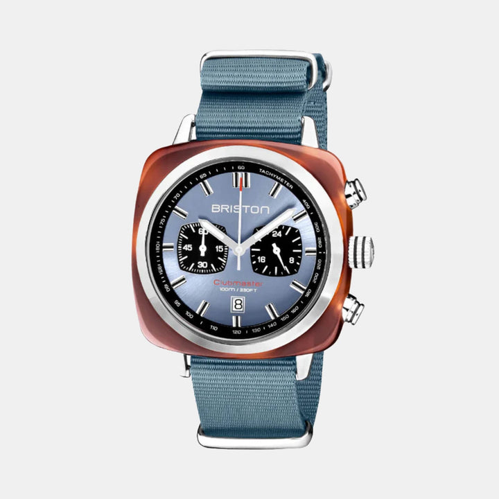 Briston Clubmaster Sport 20142.SA.TS.25.NIB Ice Blue Dial Men&