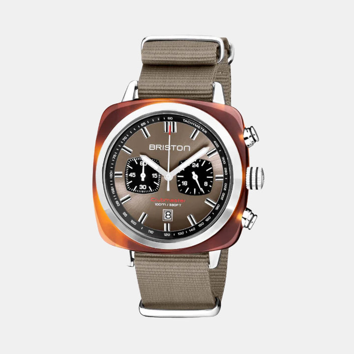 Briston Clubmaster Sport 20142.SA.TS.30.NT Taupe Dial Men&
