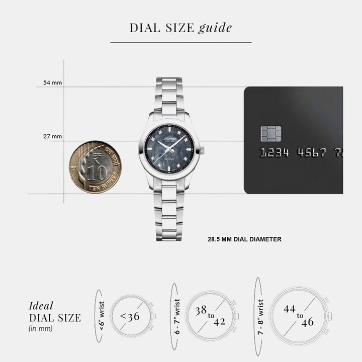 Atlantic Seapair Lady 20335.41.07BK Black Mother Of Pearl Women&