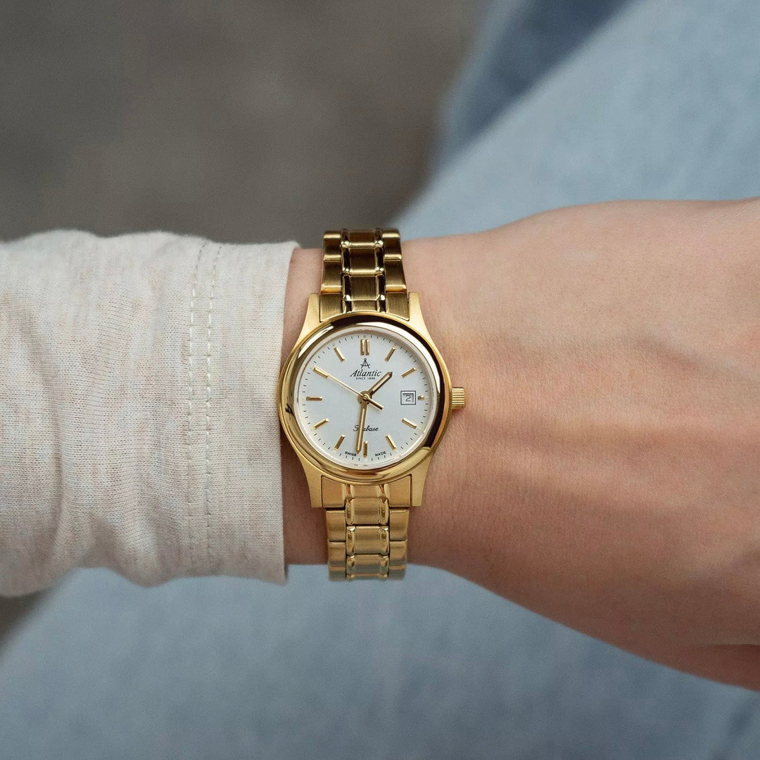 Atlantic Seabase 20348.45.21 Silver Dial Quartz Women&