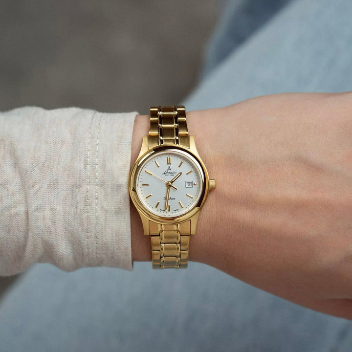Atlantic Seabase 20348.45.21 Silver Dial Quartz Women&