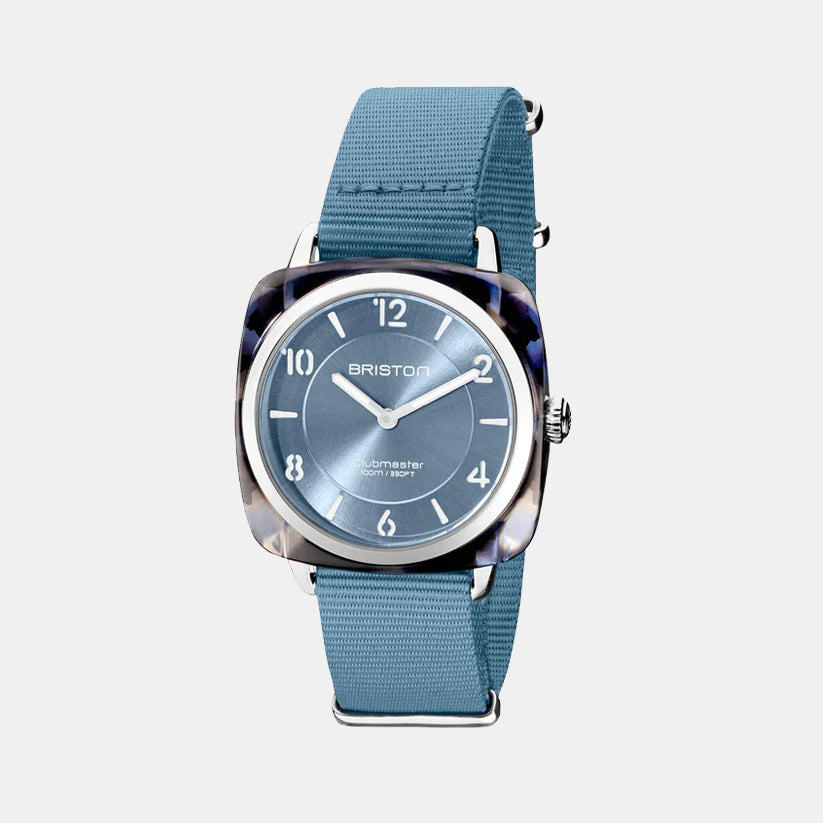 Briston Clubmaster Chic 21536.SA.UB.25.NIB Blue Dial Women&