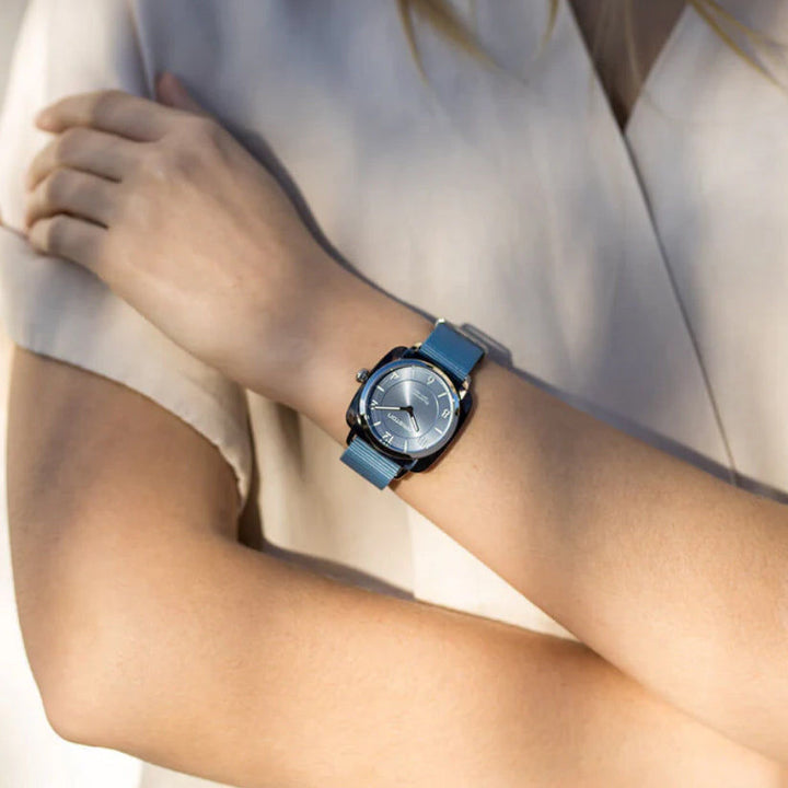 Briston Clubmaster Chic 21536.SA.UB.25.NIB Blue Dial Women&