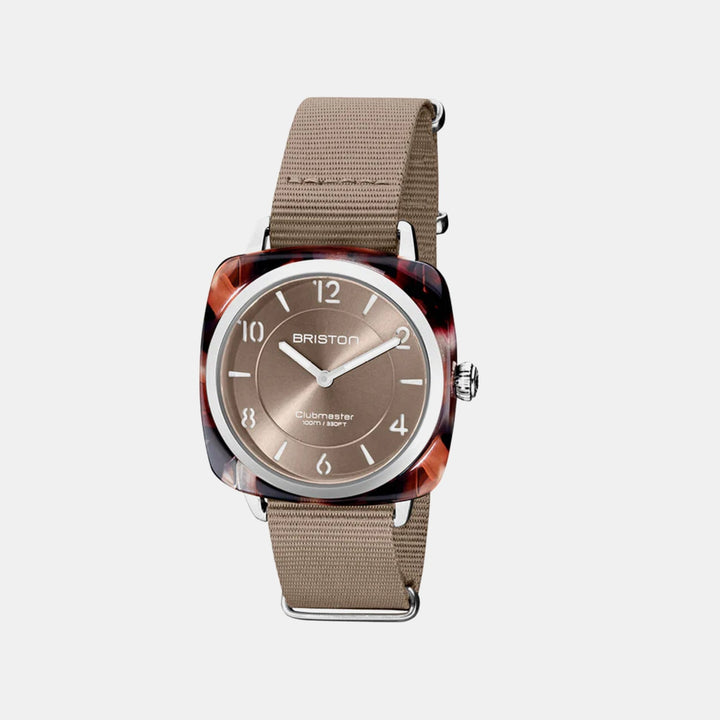 Briston Clubmaster Chic 21536.SA.UBR.30.NT Taupe Dial Women&