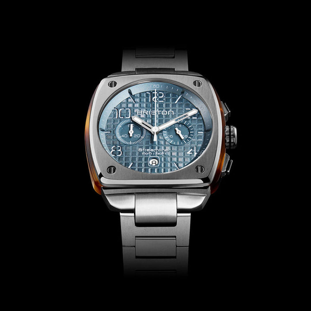 Briston Streamliner Urban Chronograph 23142.S.T.25.SB Blue Dial Men&