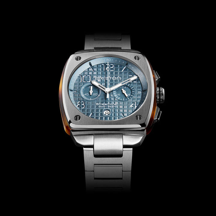 Briston Streamliner Urban Chronograph 23142.S.T.25.SB Blue Dial Men&