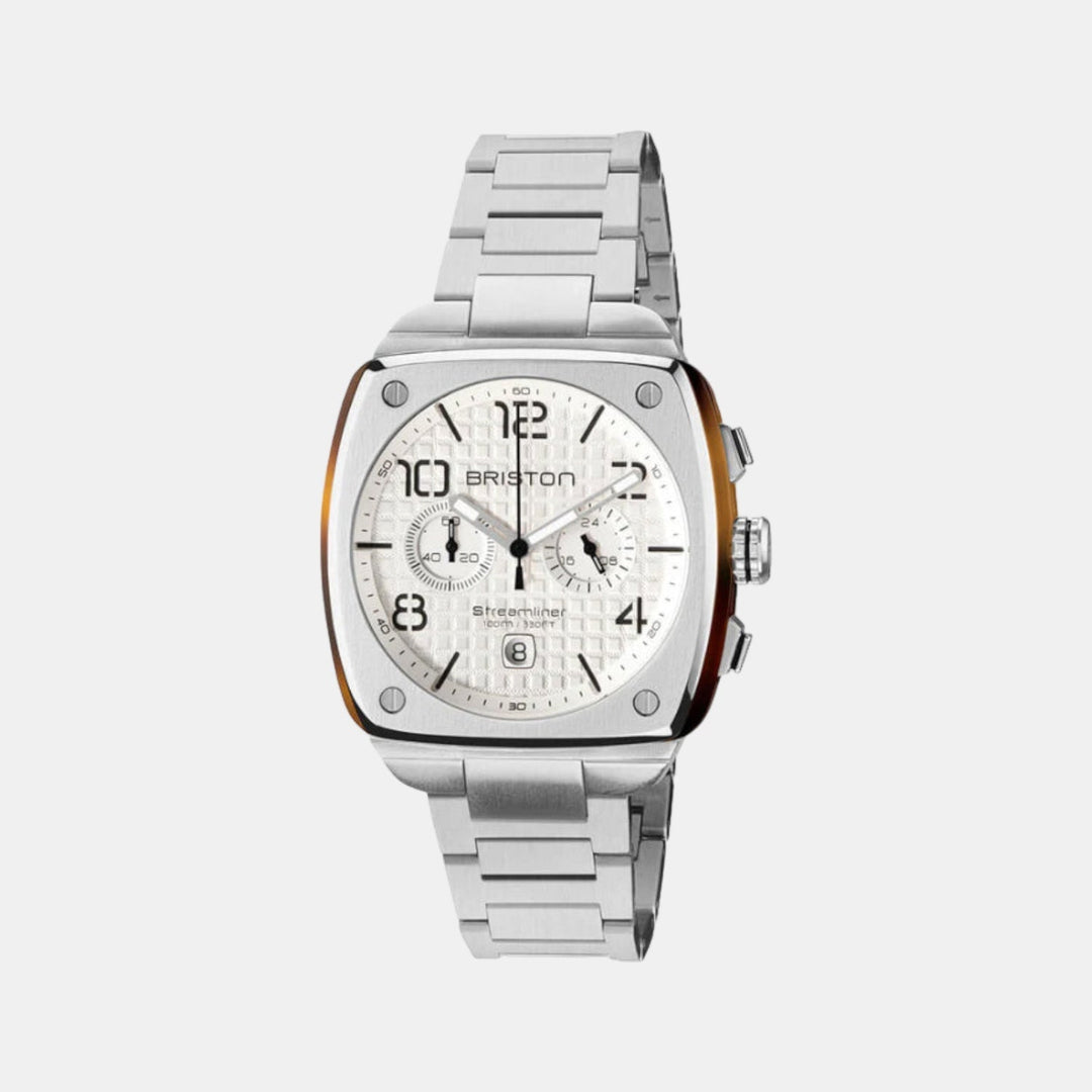Briston Streamliner Urban 23142.S.T.2.SB White Dial Chronograph Men’s Watch