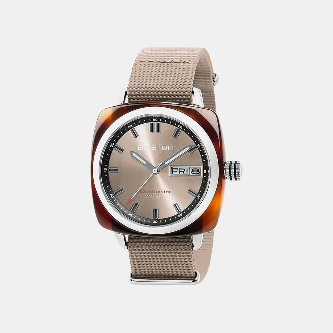 Briston 23342.SA.TS.30.NT Taupe Dial NATO Men&