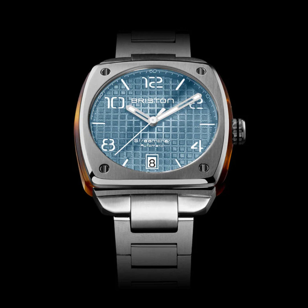 Briston Streamliner Urban 23640.S.T.25.SB Ice Blue Dial Men&