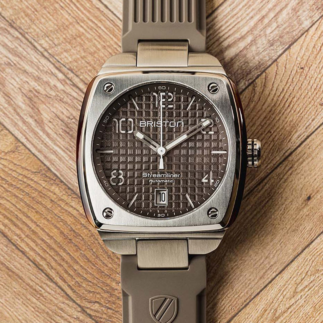 Briston Streamliner Urban 23640.S.T.30.RT Grey Taupe Dial Automatic Men&