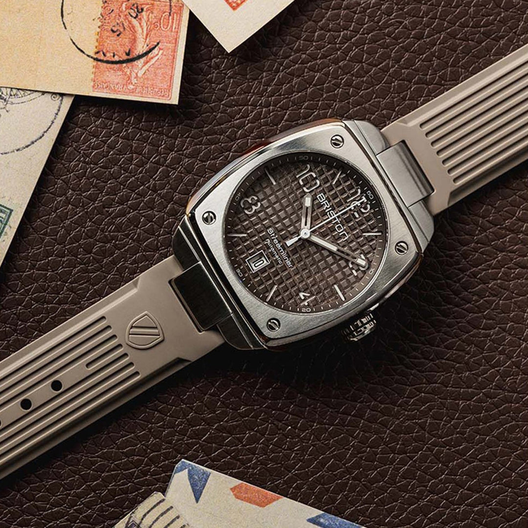 Briston Streamliner Urban 23640.S.T.30.RT Grey Taupe Dial Automatic Men&