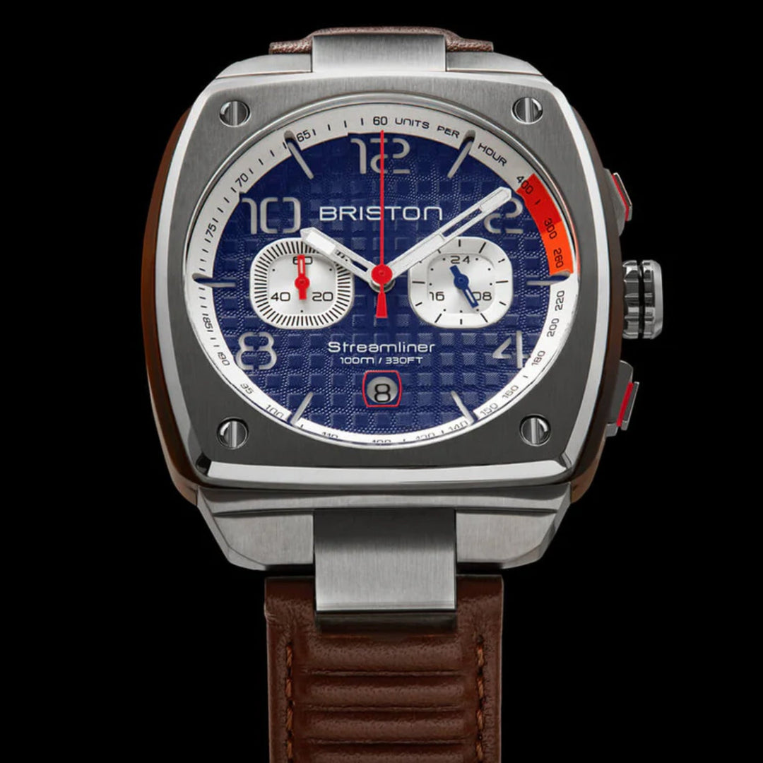 Briston Streamliner Urban 24142.S.T.15.LBR Blue Dial Men&