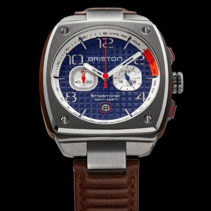 Briston Streamliner Urban 24142.S.T.15.LBR Blue Dial Men&