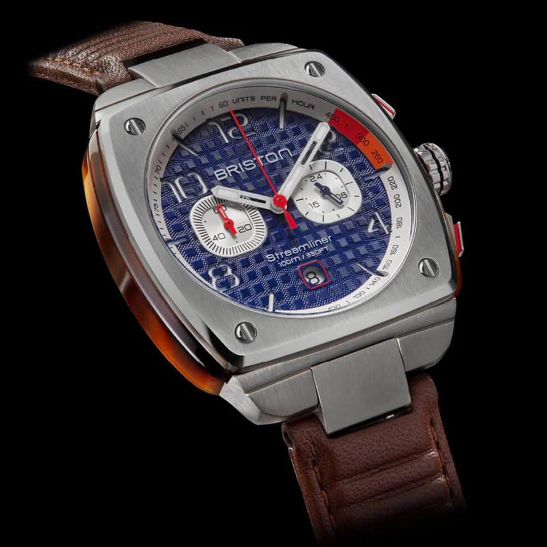 Briston Streamliner Urban 24142.S.T.15.LBR Blue Dial Men&