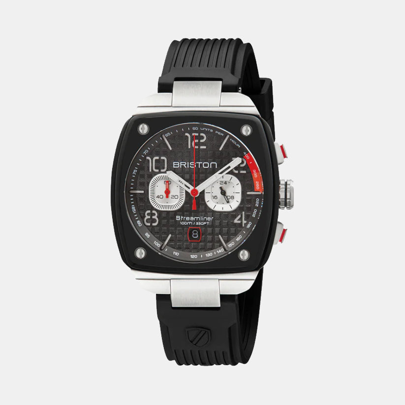 Briston Streamliner Urban 24142.SA.B.1.RB Black Dial Chronograph Men&