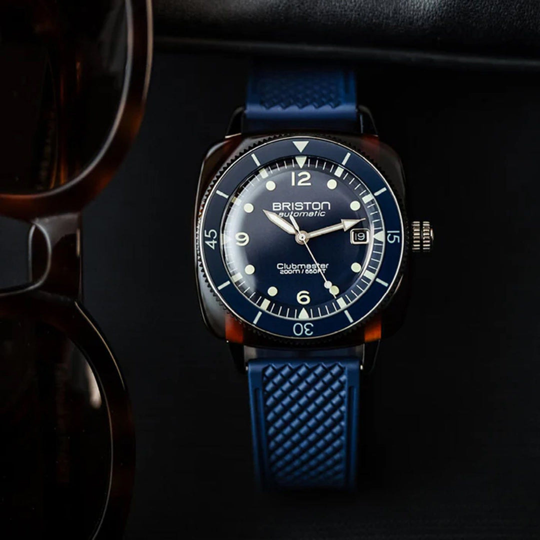 Briston Clubmaster Legend Diver 241740.SA.T.15.FNB Blue Dial Men&