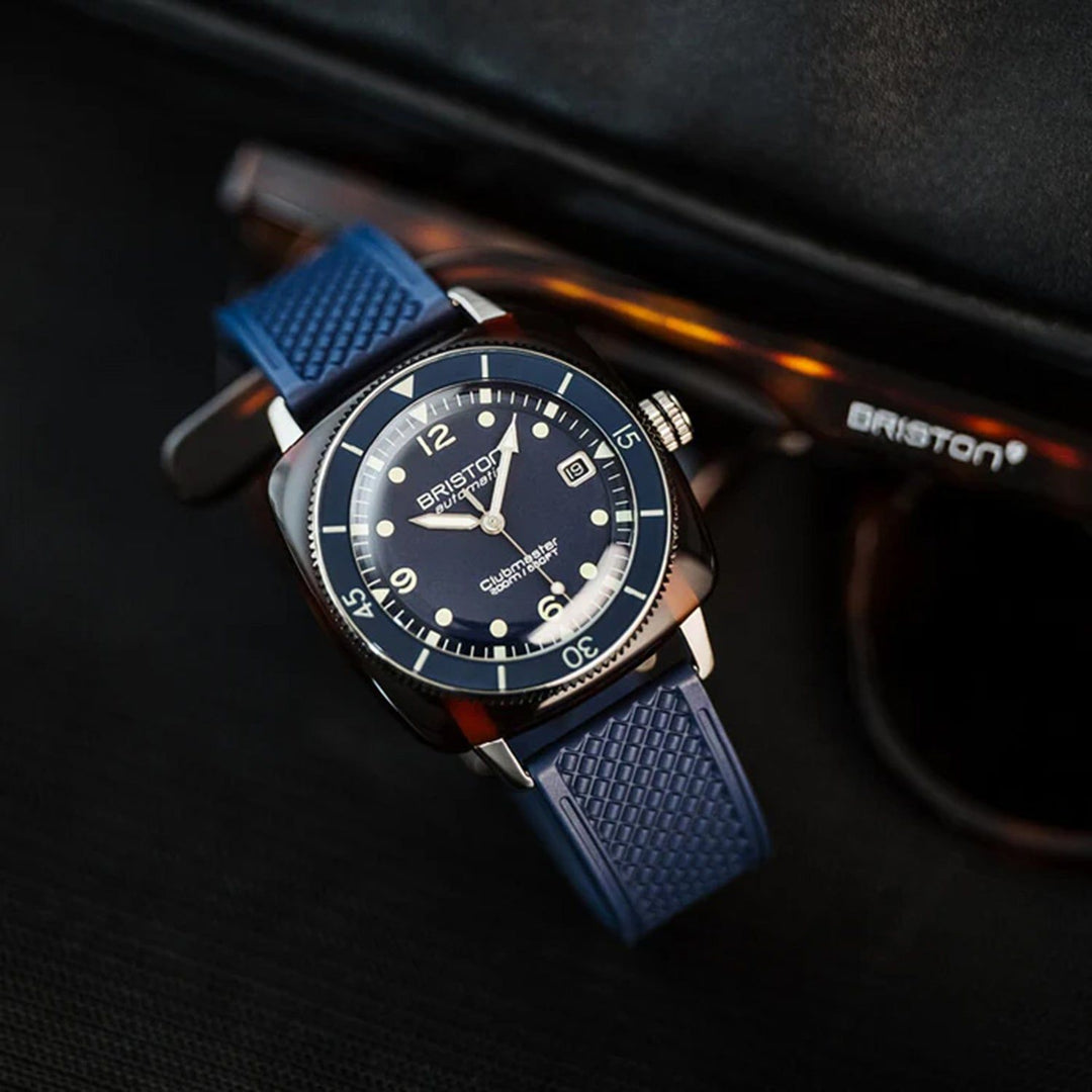 Briston Clubmaster Legend Diver 241740.SA.T.15.FNB Blue Dial Men&