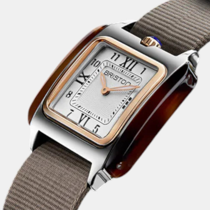 Briston Streamliner Kennedy 252030.PRA.T.2.NT White Dial Women&