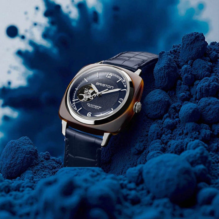 Briston Clubmaster Legend Classic HMS 25739.SA.T.15.LANV Blue Dial Unisex Watch