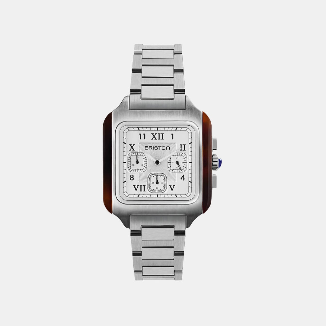Briston Chronograph 261838.SA.T.2.SB Silver Dial Men&