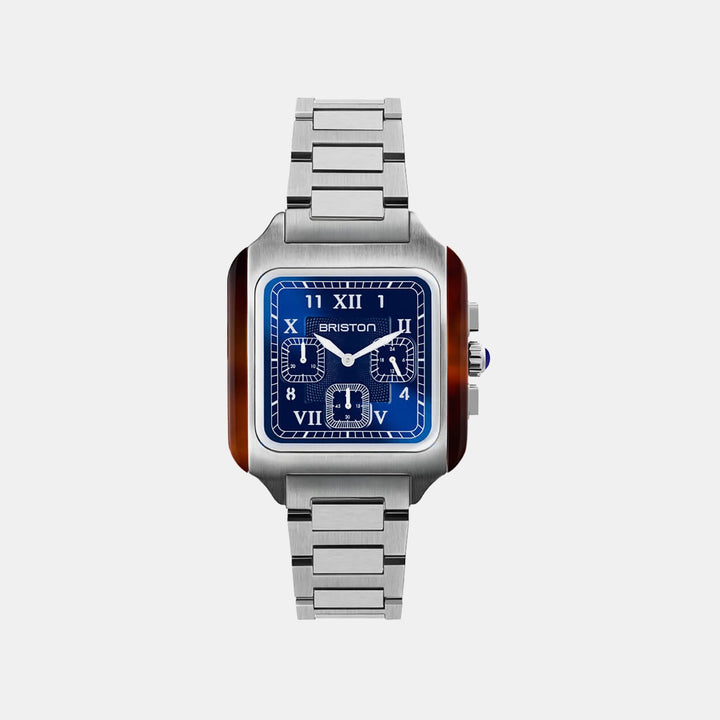 Briston Streamliner Kennedy Quartz Blue Dial Chronograph Stainless Steel Watch 261838.SA.T.9.SB