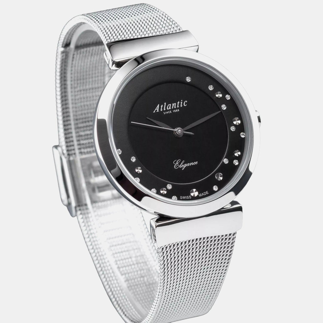 Atlantic Elegance Romantic 29039.41.69MB Black Dial Women&