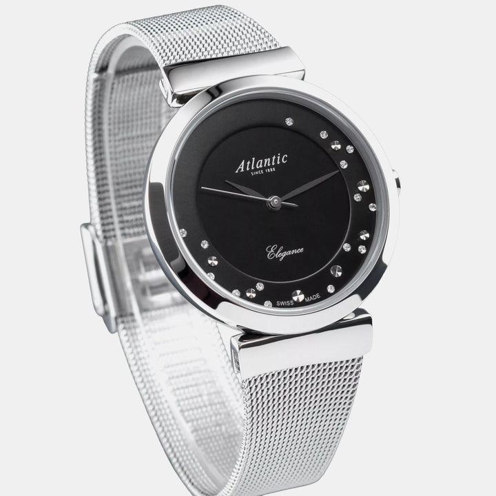 Atlantic Elegance Romantic 29039.41.69MB Black Dial Women&