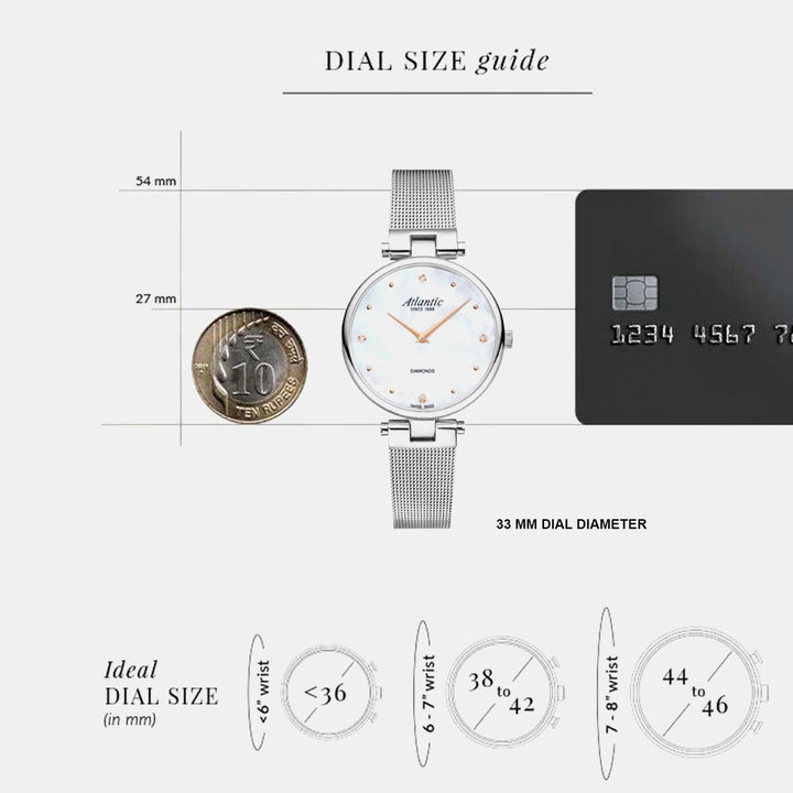 Atlantic Elegance Royal 29044.41.07RMB Mother Of Pearl Dial Women&