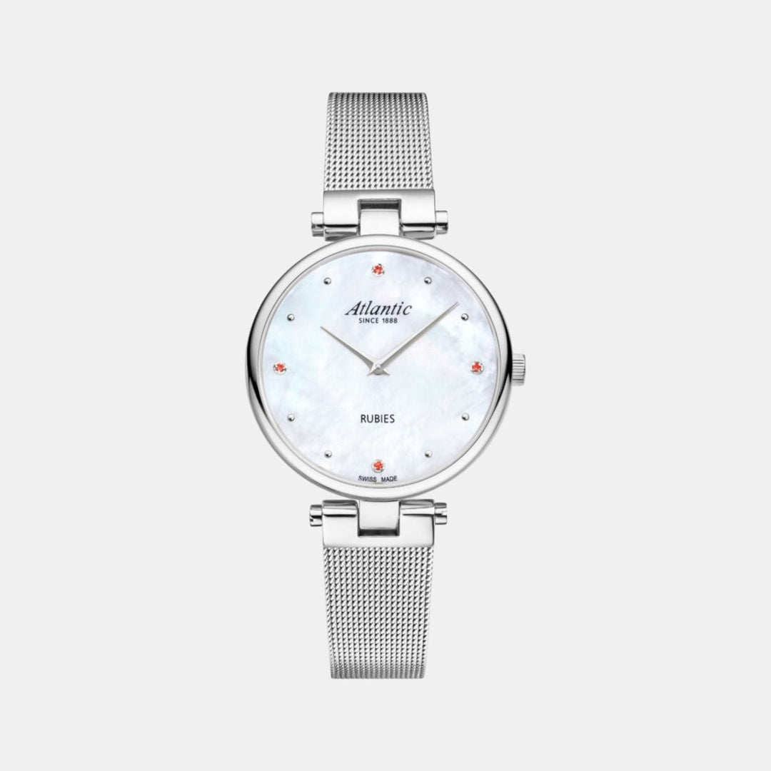 Atlantic Elegance Royal Rubies Edition 29044.41.09MB Silver Dial Women&