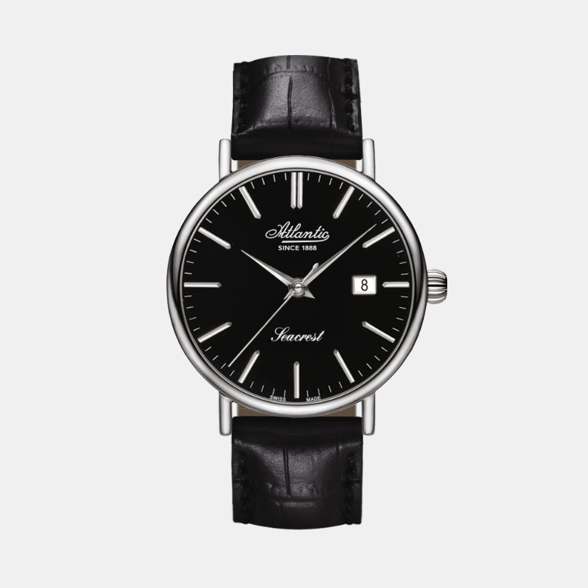 Atlantic Seacrest 50354.41.61 Black Dial Men&