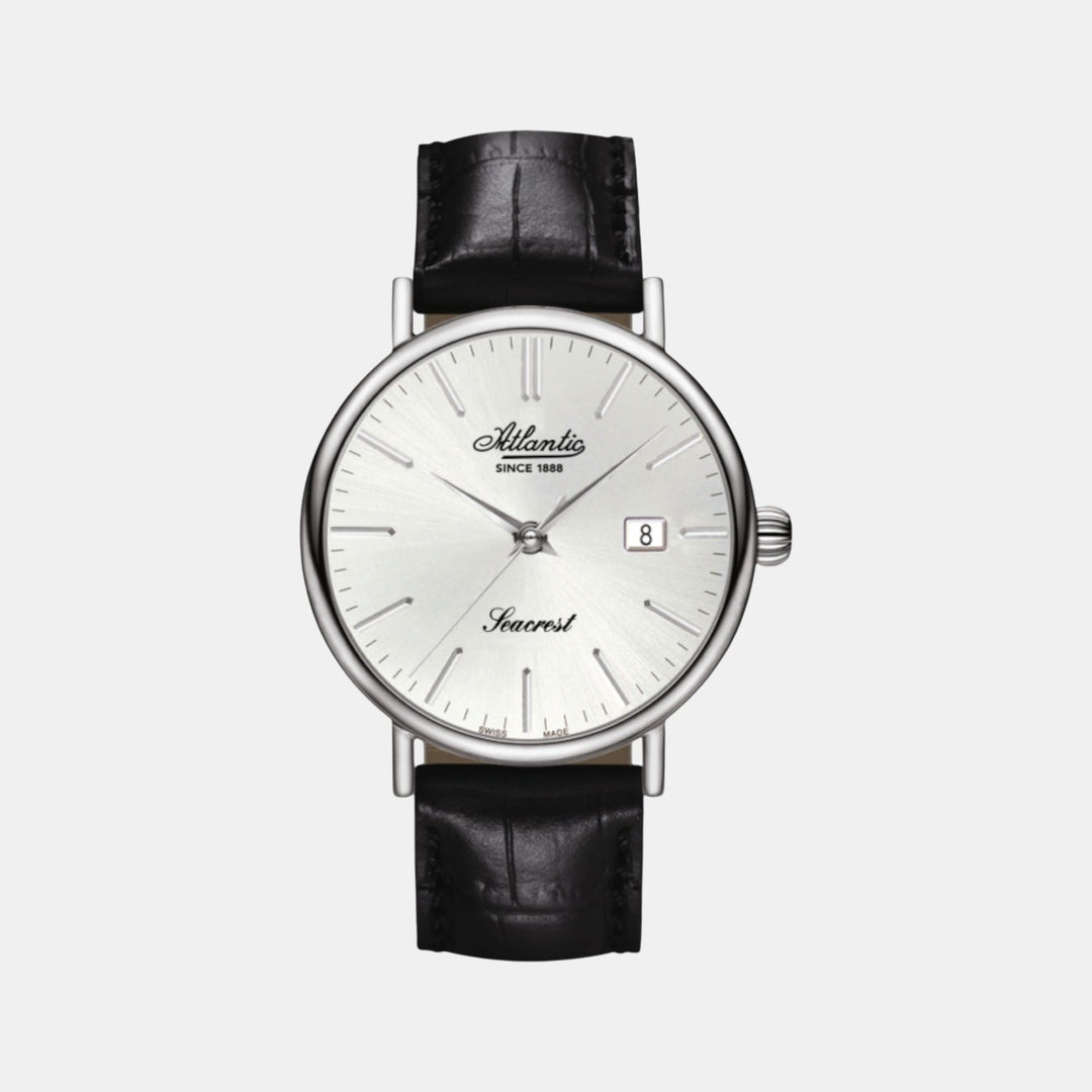 Atlantic Seacrest 50354.41.21 Silver Dial Men&