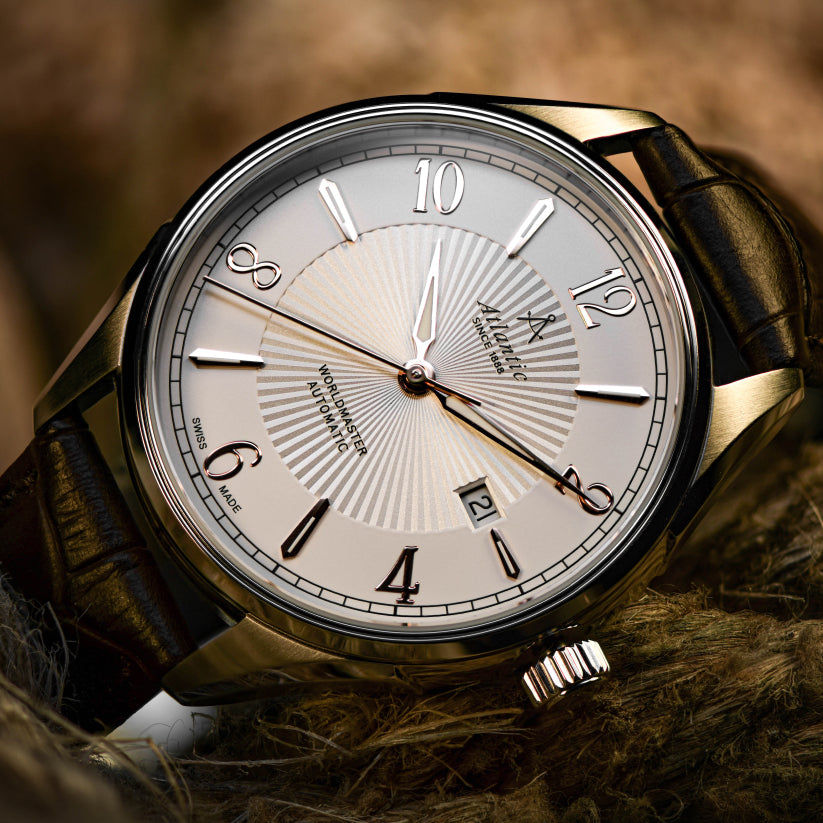 Atlantic Worldmaster 1888 Automatic 52759.41.25R Silver Dial Men&