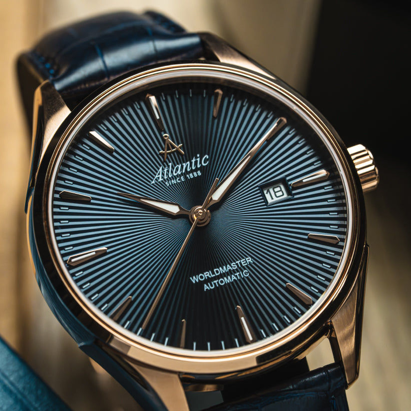 Atlantic Worldmaster 1888 Automatic 52759.44.51 Blue Dial Men&