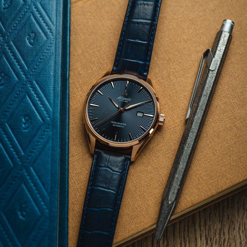 Atlantic Worldmaster 1888 Automatic 52759.44.51 Blue Dial Men&