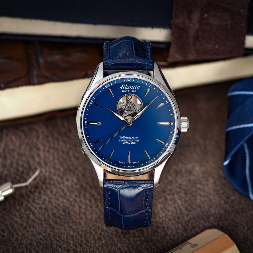 Atlantic Worldmaster 52780.41.51 Blue Dial Automatic Men&