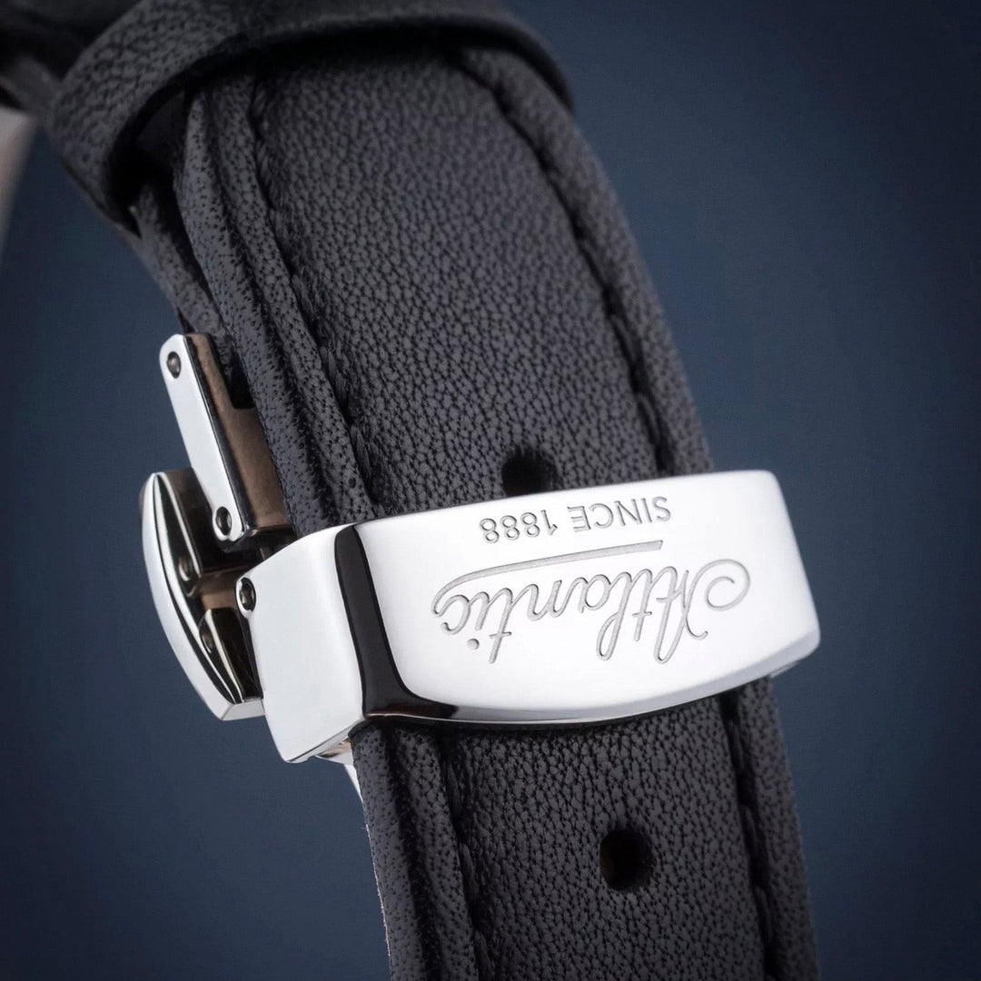 Atlantic WorldMaster Pointer Date 52782.41.63GN Black Dial Men&