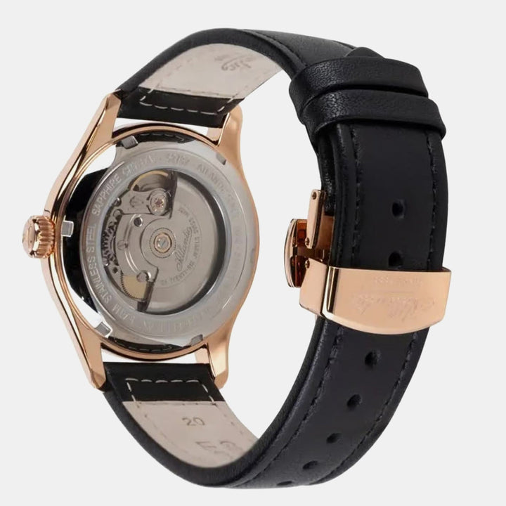 Atlantic WorldMaster Pointer Date 52782.44.63 Black Dial Automatic Men&