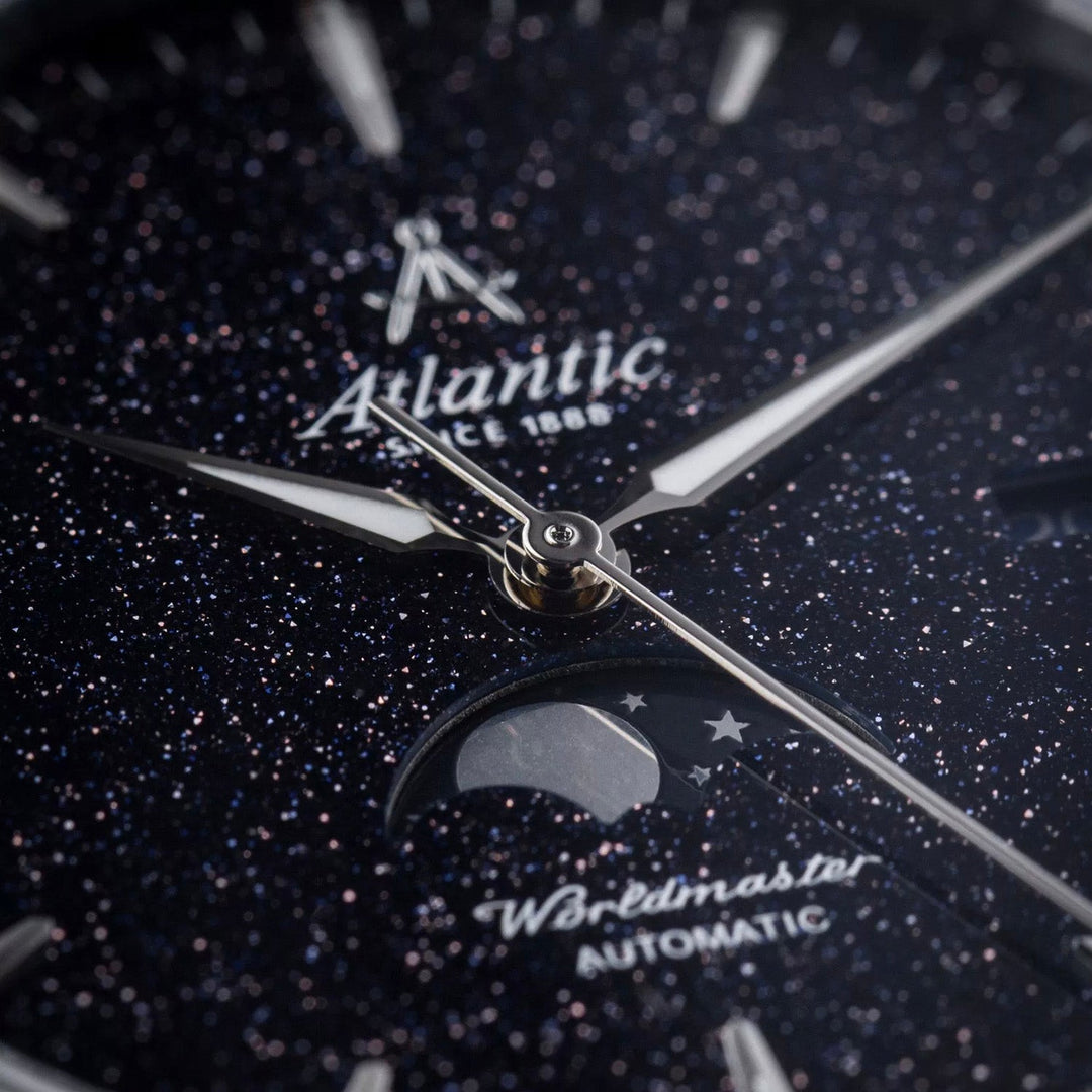 Atlantic Worldmaster Nightsky 52788.41.91 Blue Aventurine Dial Automatic Men&