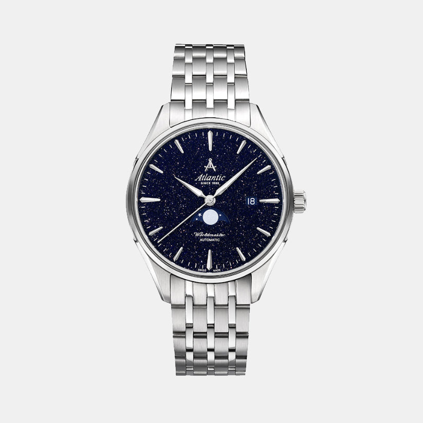 Atlantic Worldmaster Nightsky 52788.41.91 Blue Aventurine Dial Automatic Men&