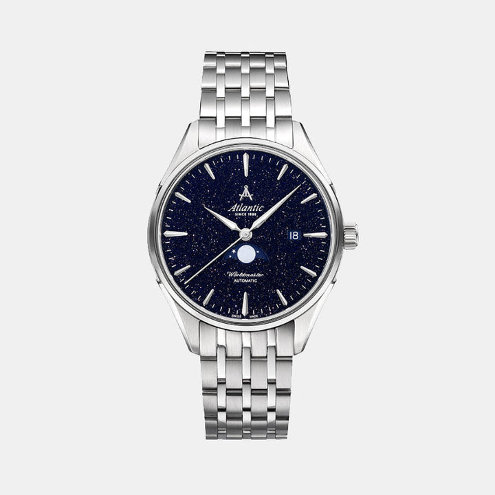 Atlantic Worldmaster Nightsky 52788.41.91 Blue Aventurine Dial Automatic Men&