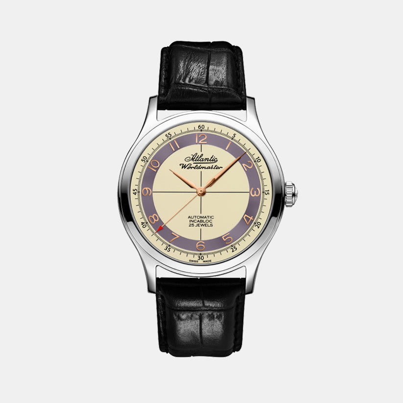 Atlantic Worldmaster Original 53754.41.93RB Cream Dial Automatic Men&