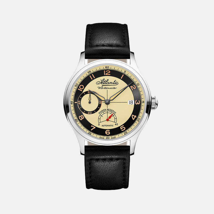 Atlantic Worldmaster Original Power Reserve 53782.41.93RB Cream Dial Men&